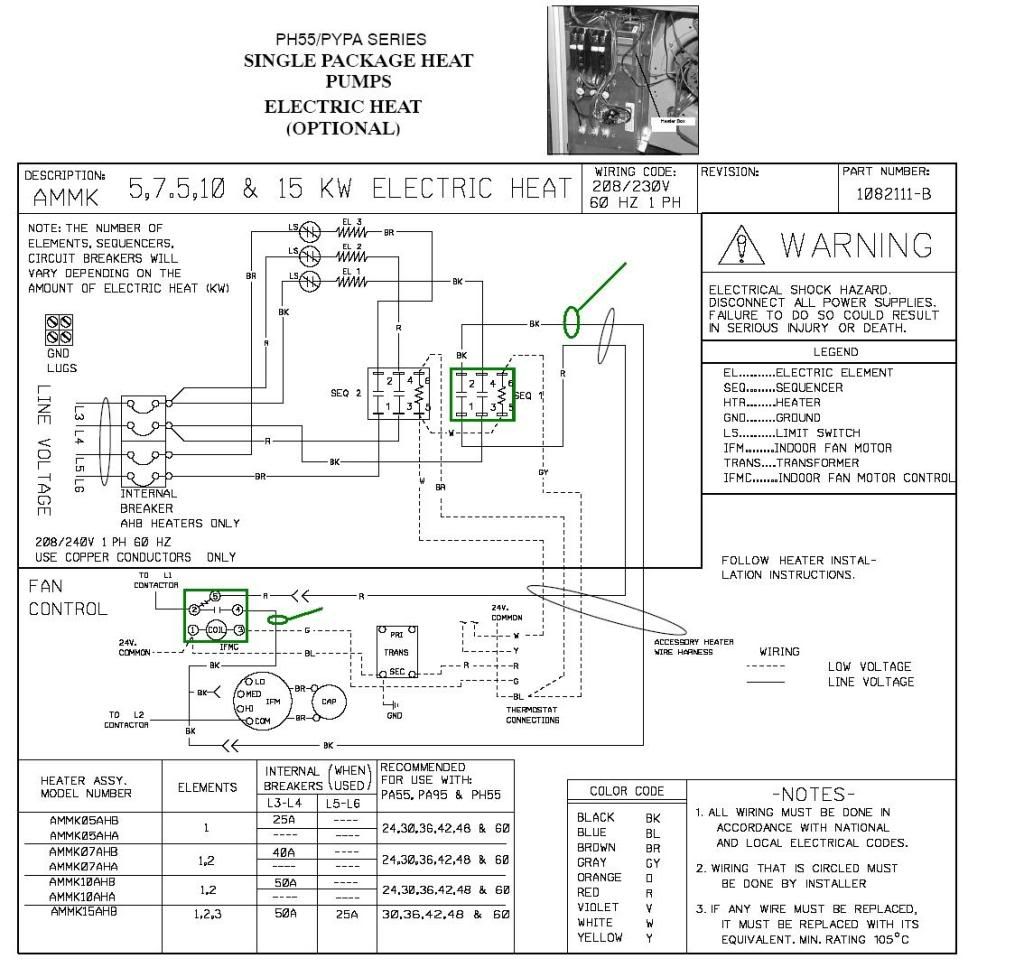 heat sequencer wiring diagram