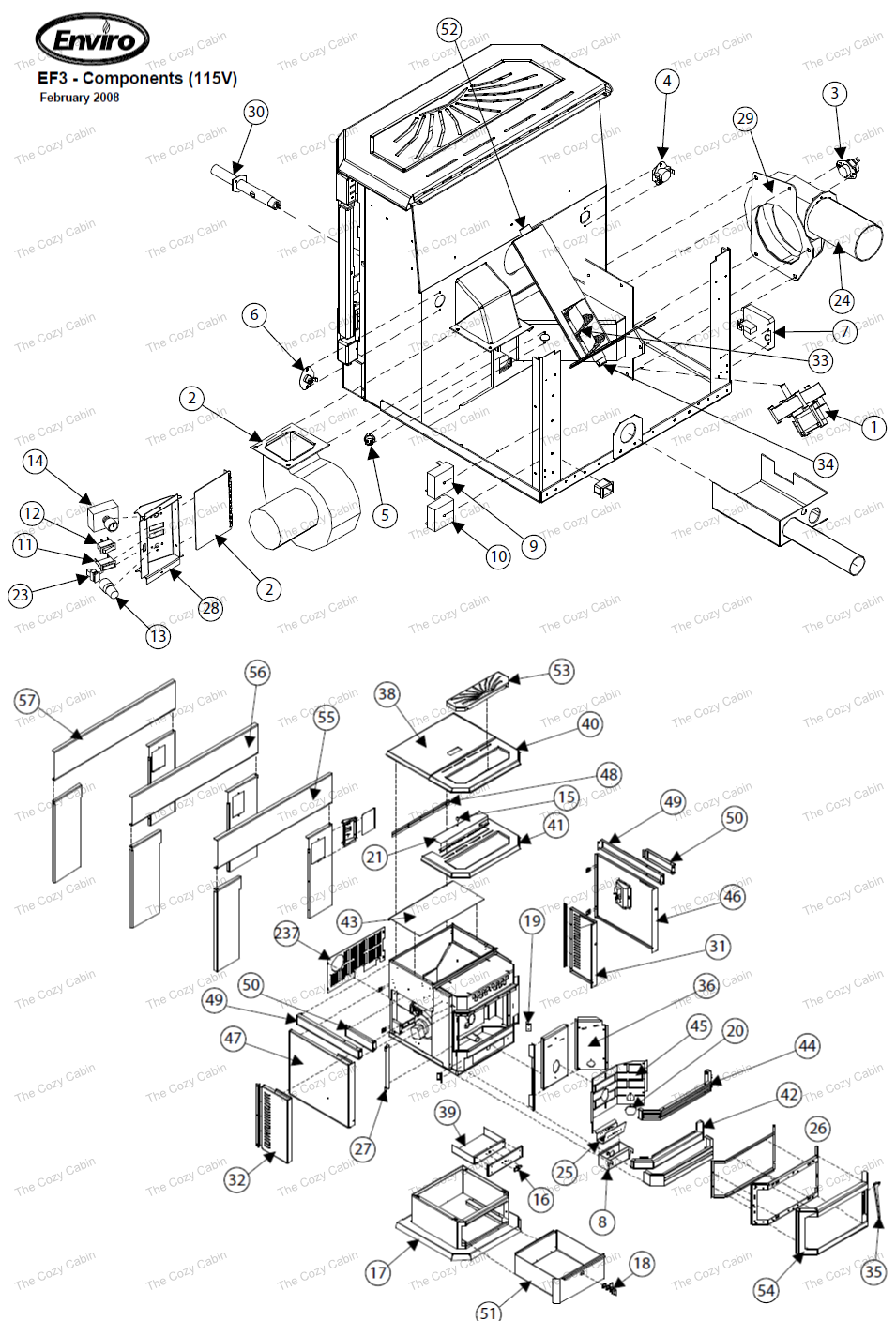 Heatilator Gc300 Fireplace Parts Diagram