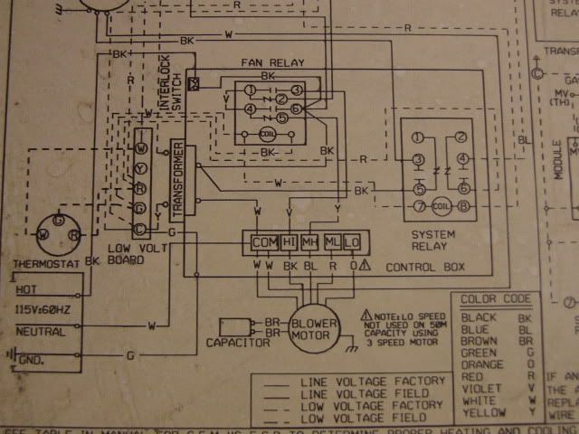 heil 5000 blower motor board wiring diagram