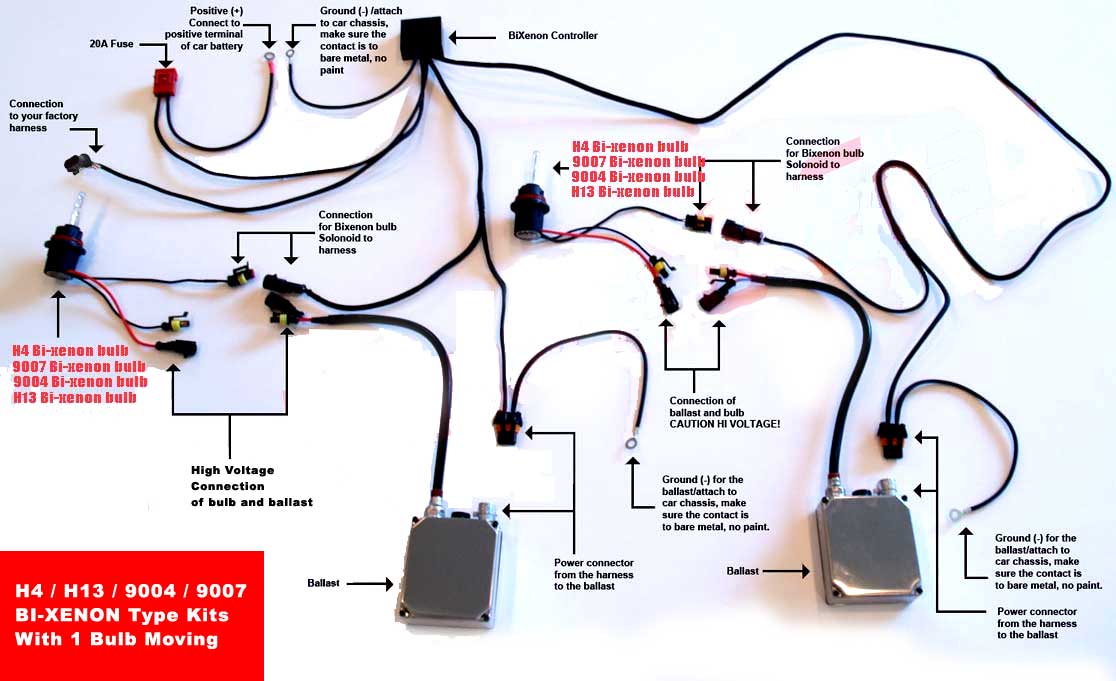 hella hid ballast light wiring diagram