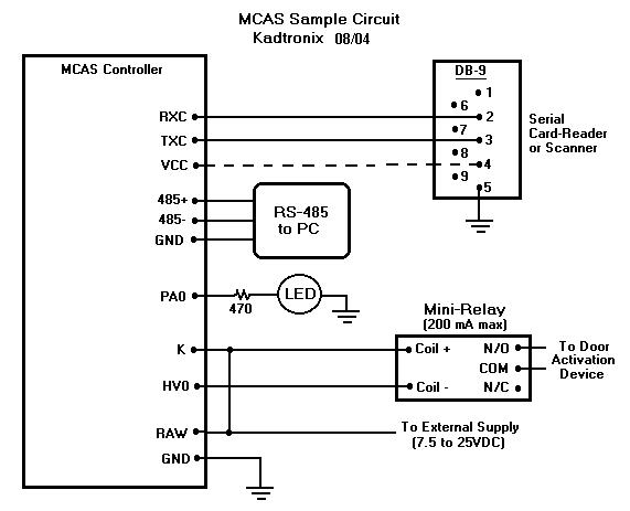 hid 5355 reader wiring diagram