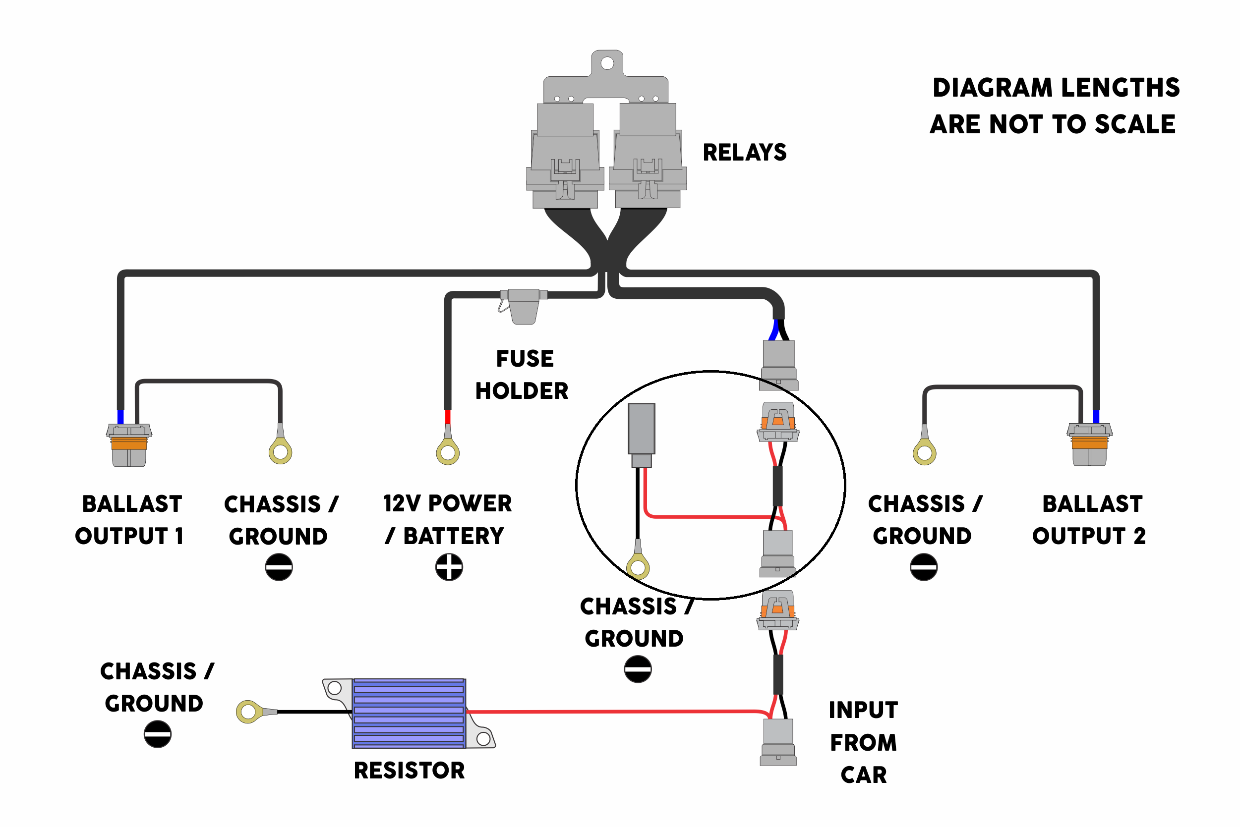 hid wiring diagram canbus and relay