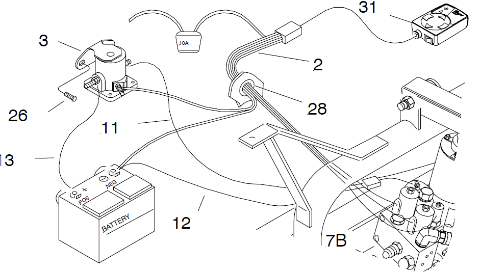 hiniker v plow control wiring diagram