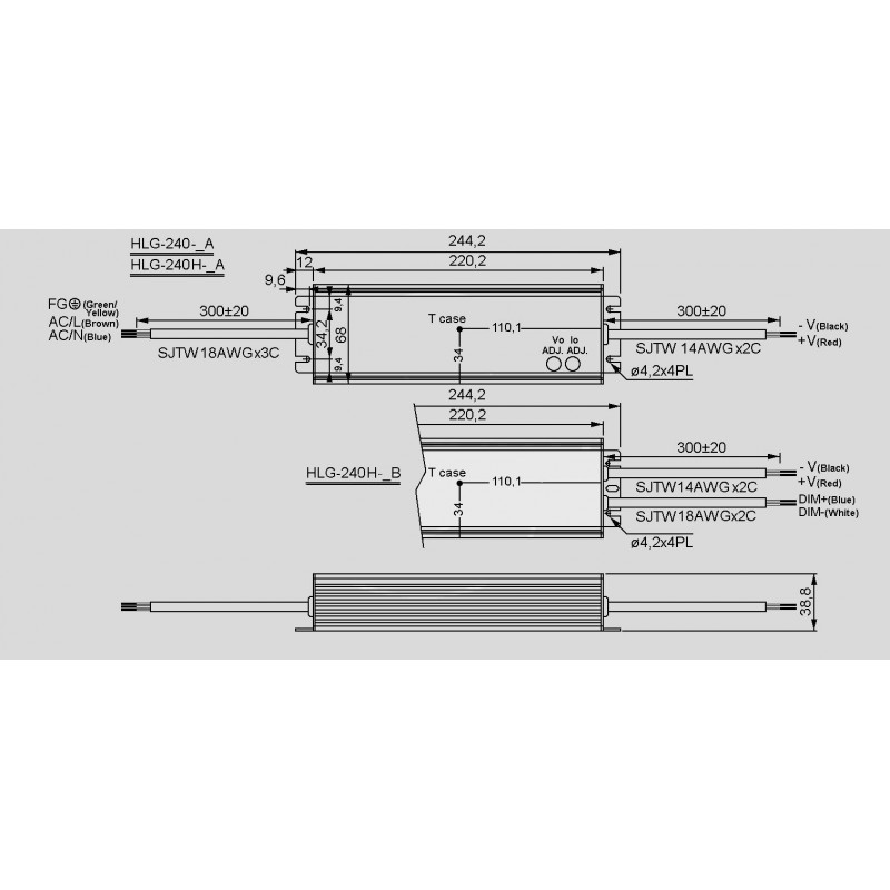 hlg-320h-48b wiring diagram