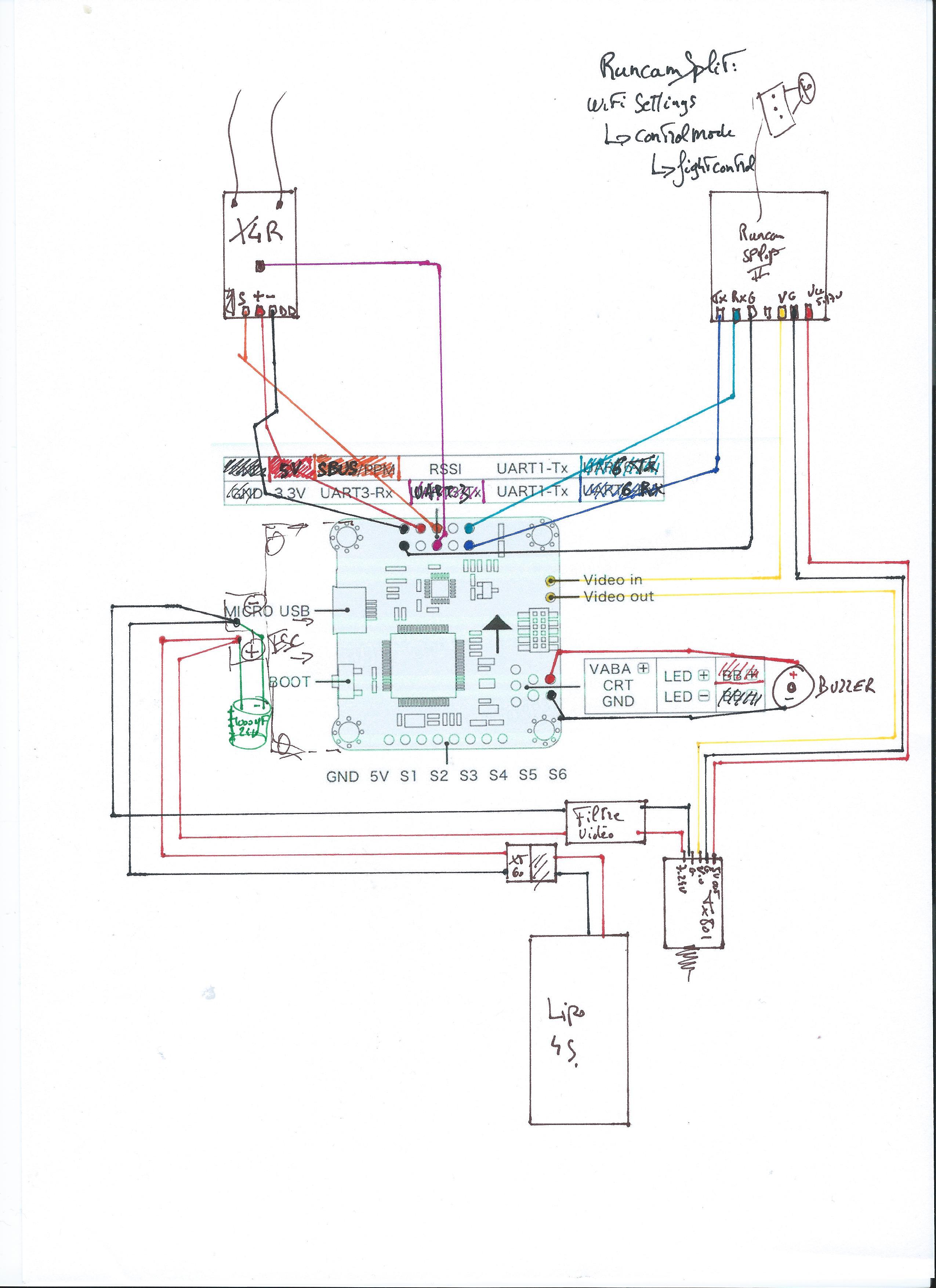 hobbywing xrotor f4 wiring diagram