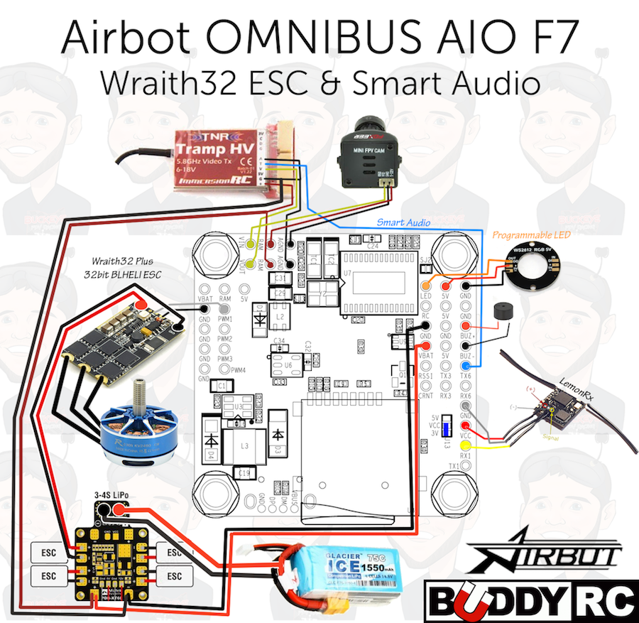 hobbywing xrotor smart audio wiring diagram