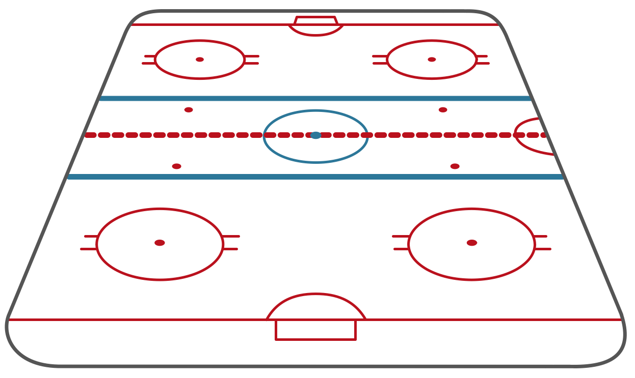 hockey rink diagram labeled