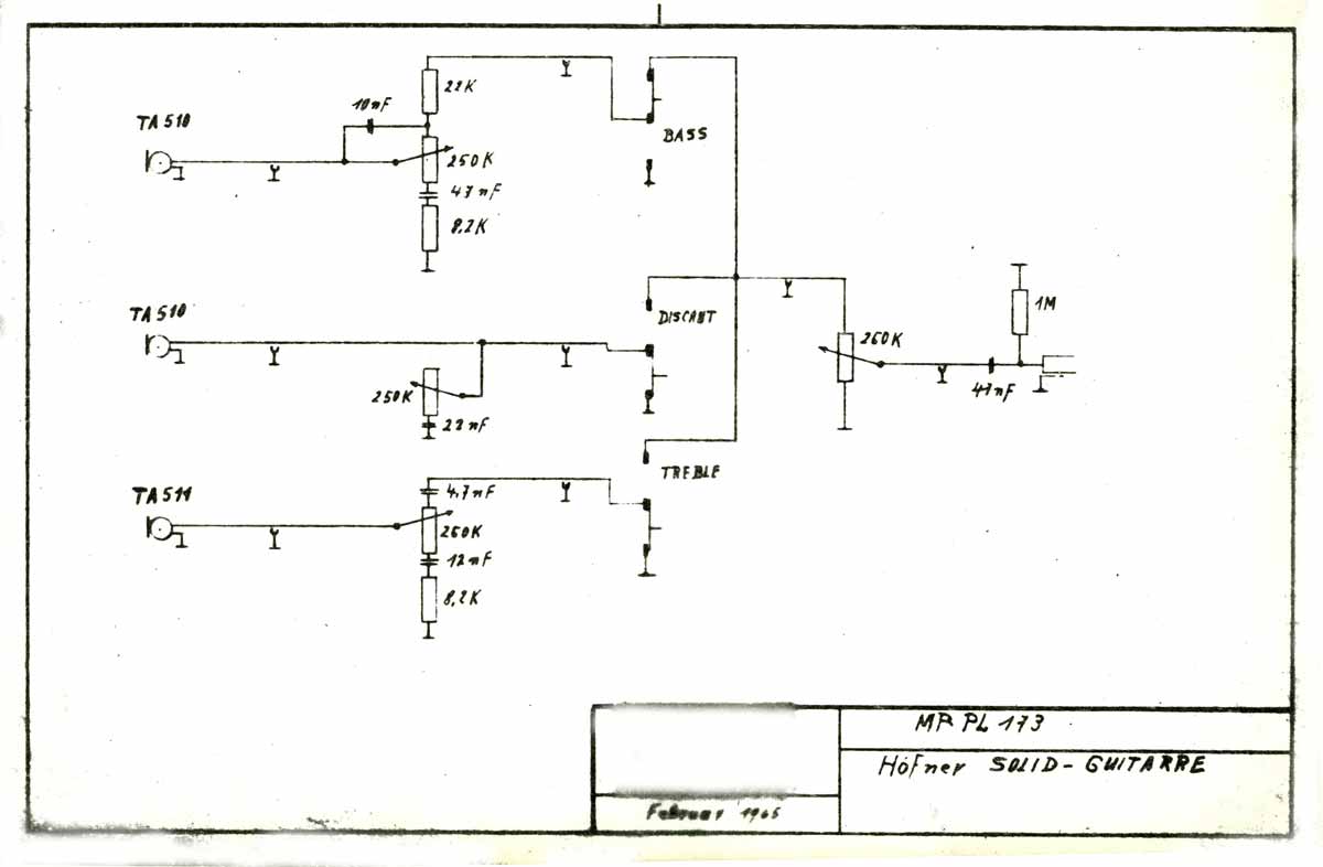 hofner bass wiring diagram