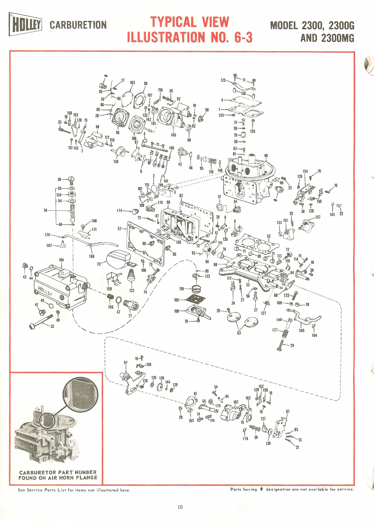 holley 2300 diagram