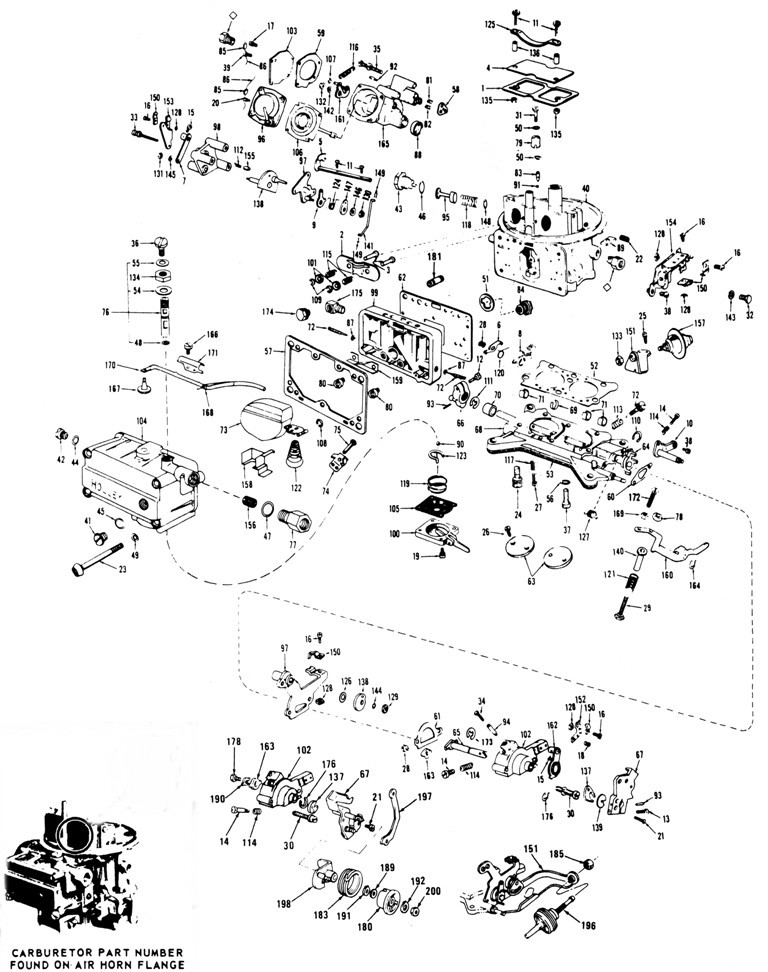 holley 4150 diagram