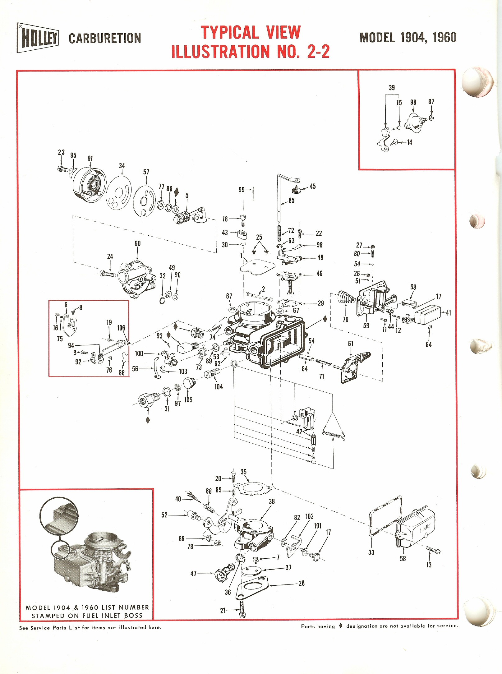 holley 4150 diagram