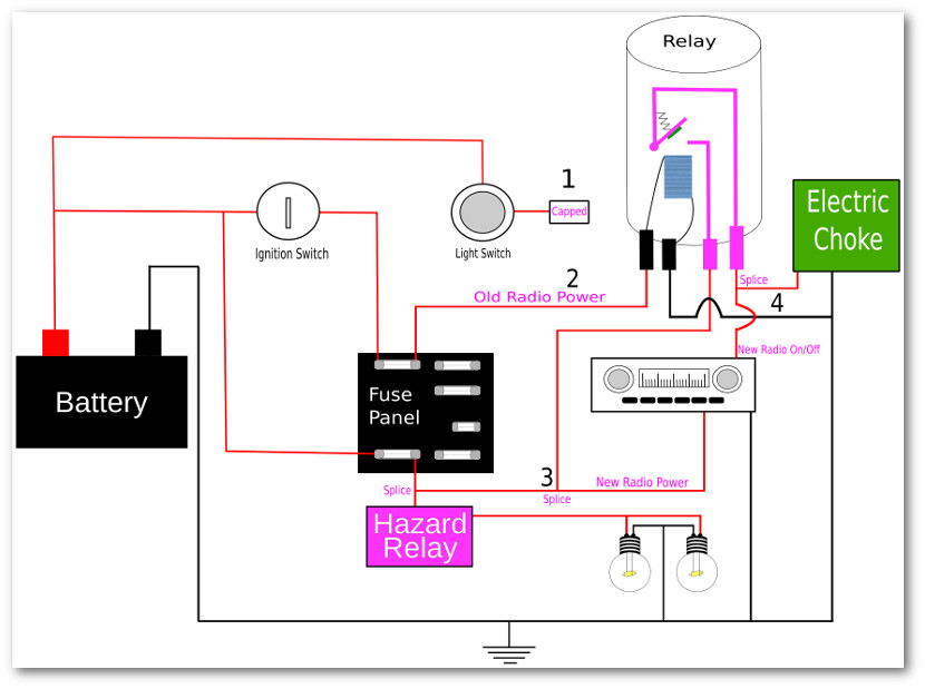 holley electric choke wiring diagram