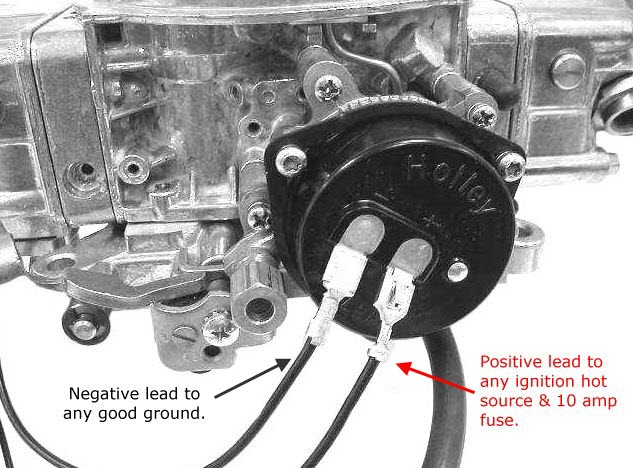 holley electric choke wiring diagram