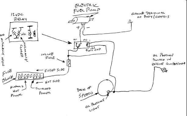 holley electric fuel pump wiring diagram