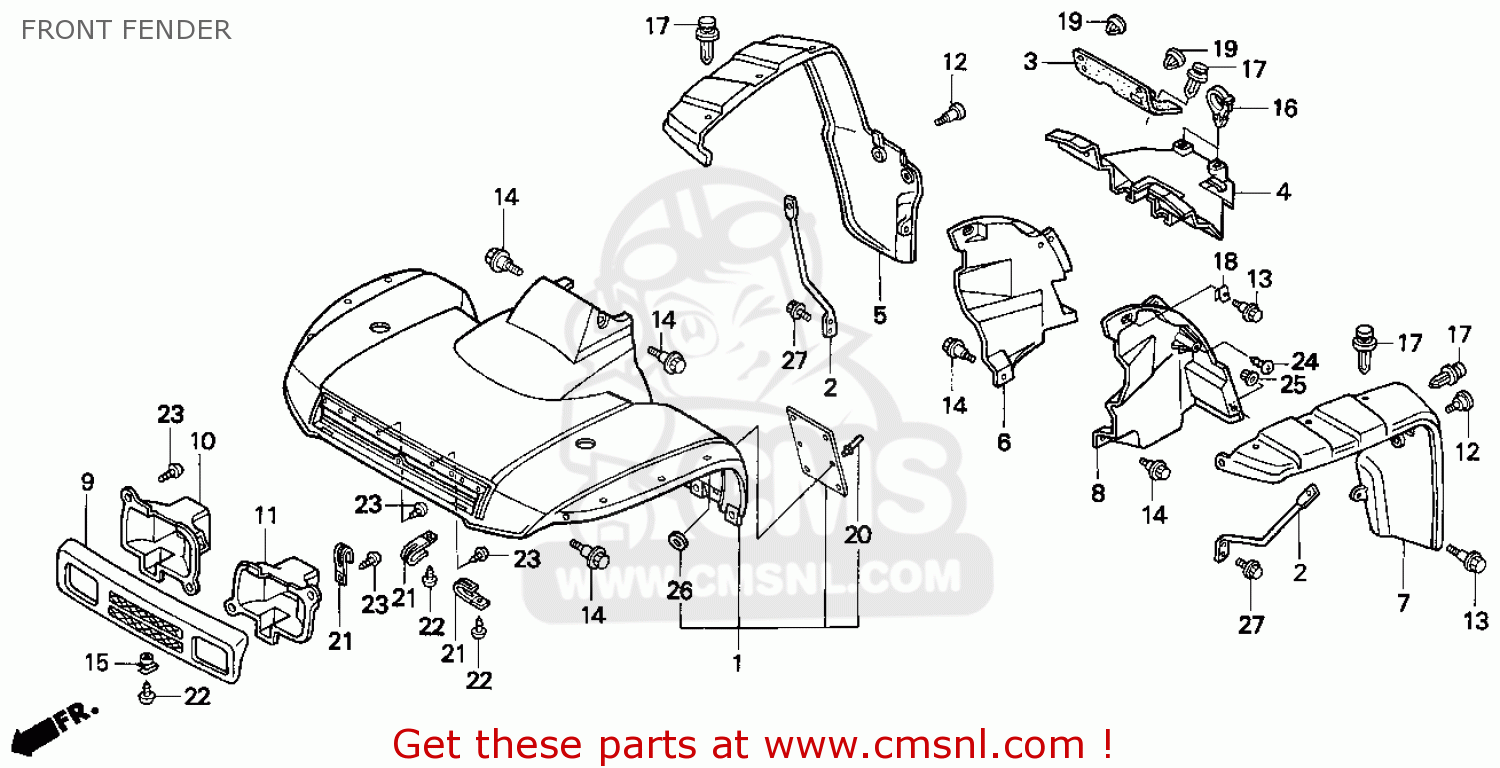 honda 1999 trx300 ignition wiring diagram