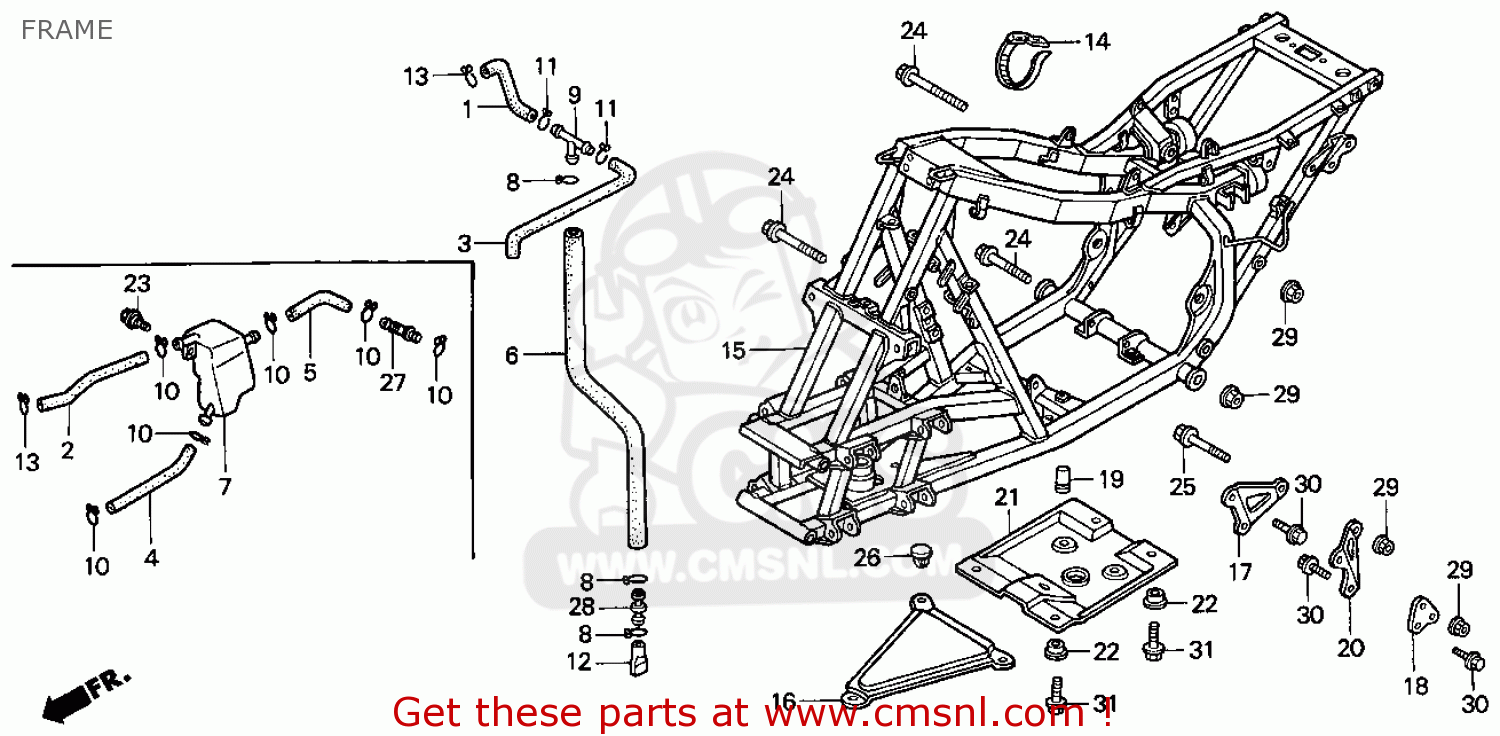 honda 1999 trx300 ignition wiring diagram