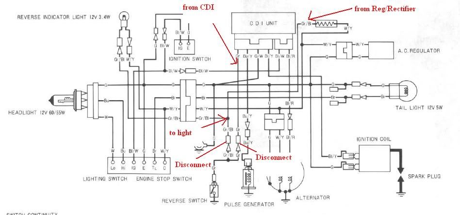 honda 300ex wiring diagram