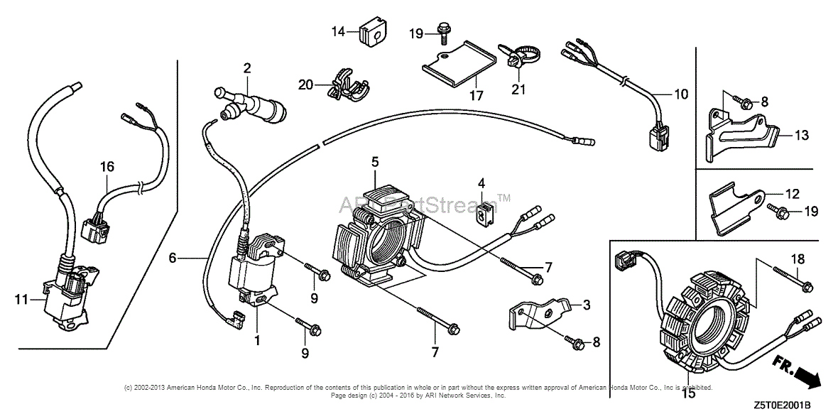 honda 3wire ignition coil wiring diagram gx390