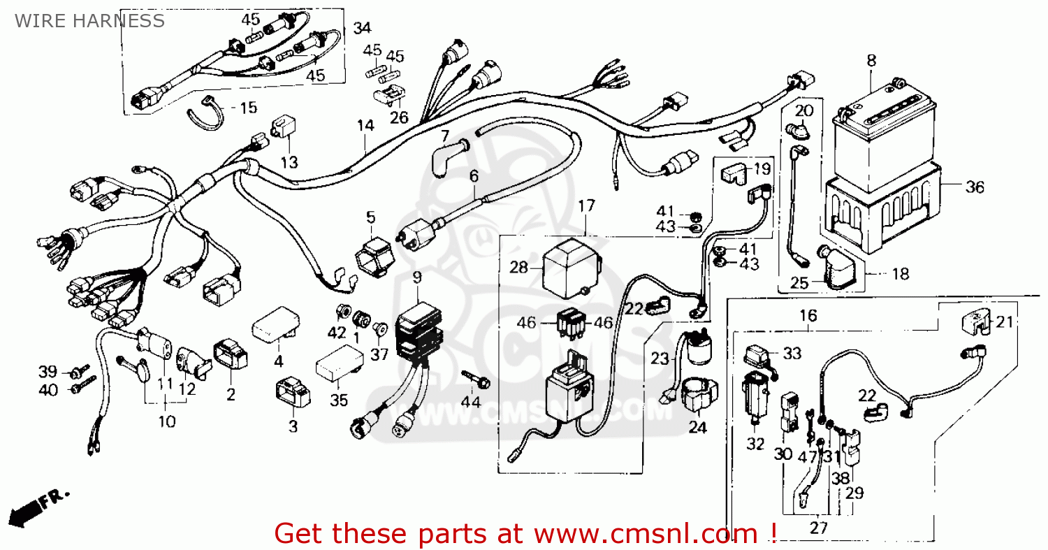 honda big red 250es wiring diagram