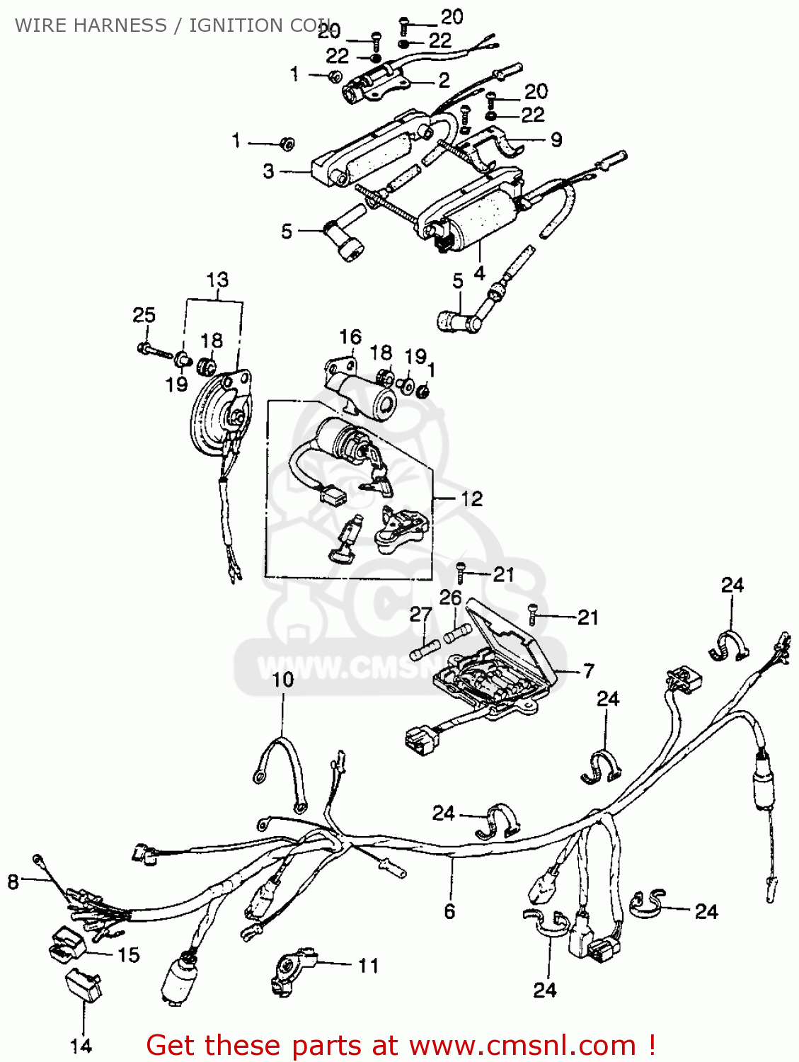 honda cb650f wiring diagram