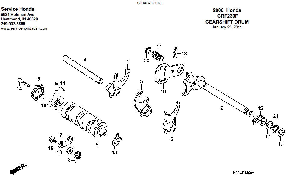 honda crf 230 carburetor diagram