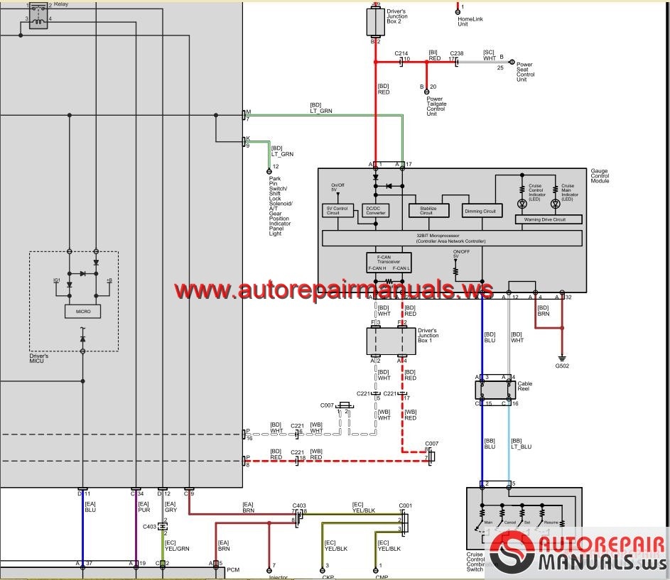 honda crv vsa wiring diagram