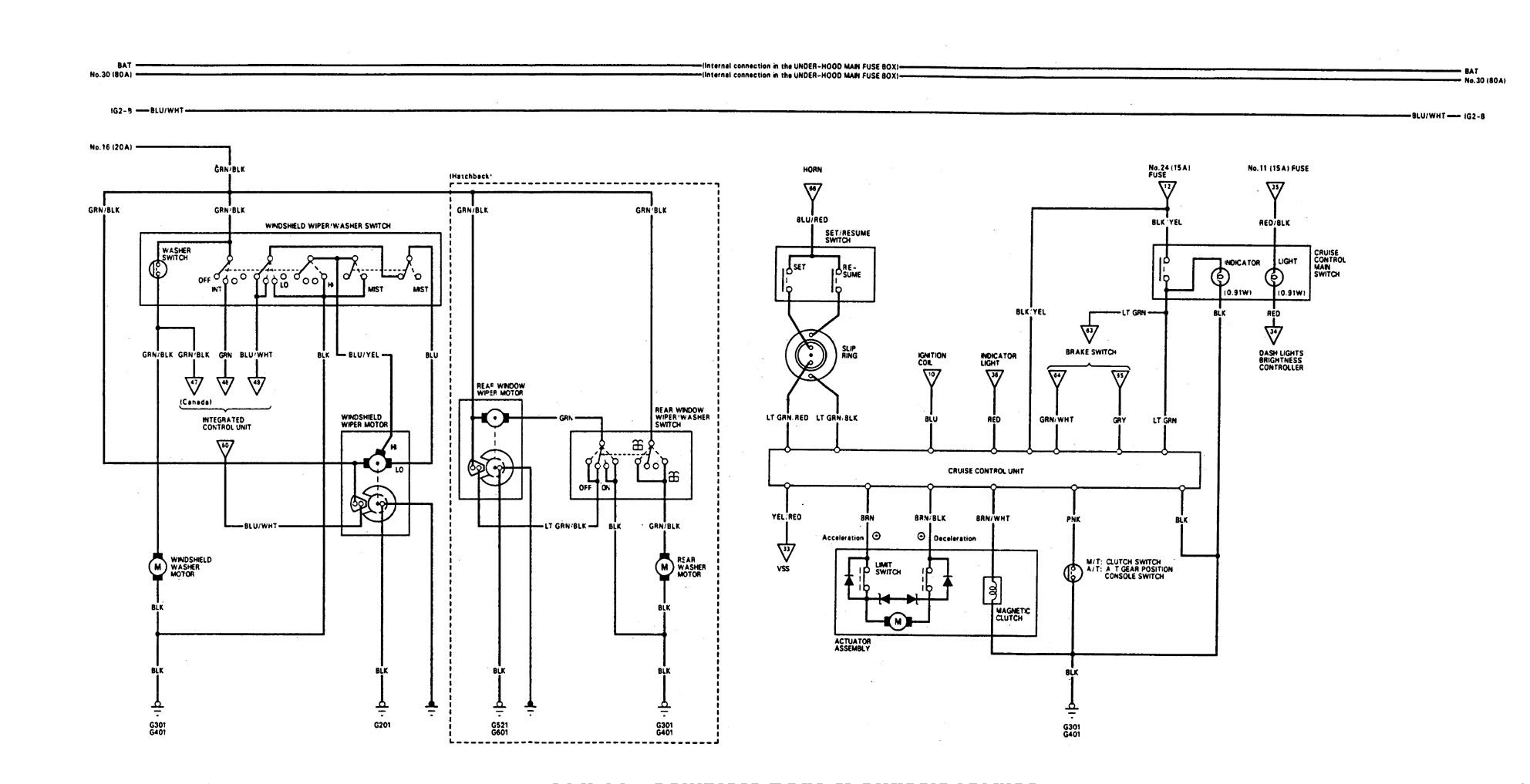 honda crv vsa wiring diagram