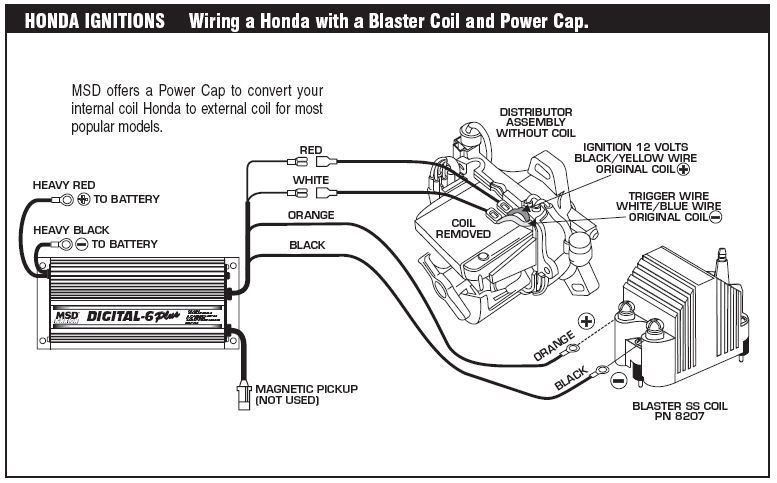 honda d17 ignition coil wiring diagram