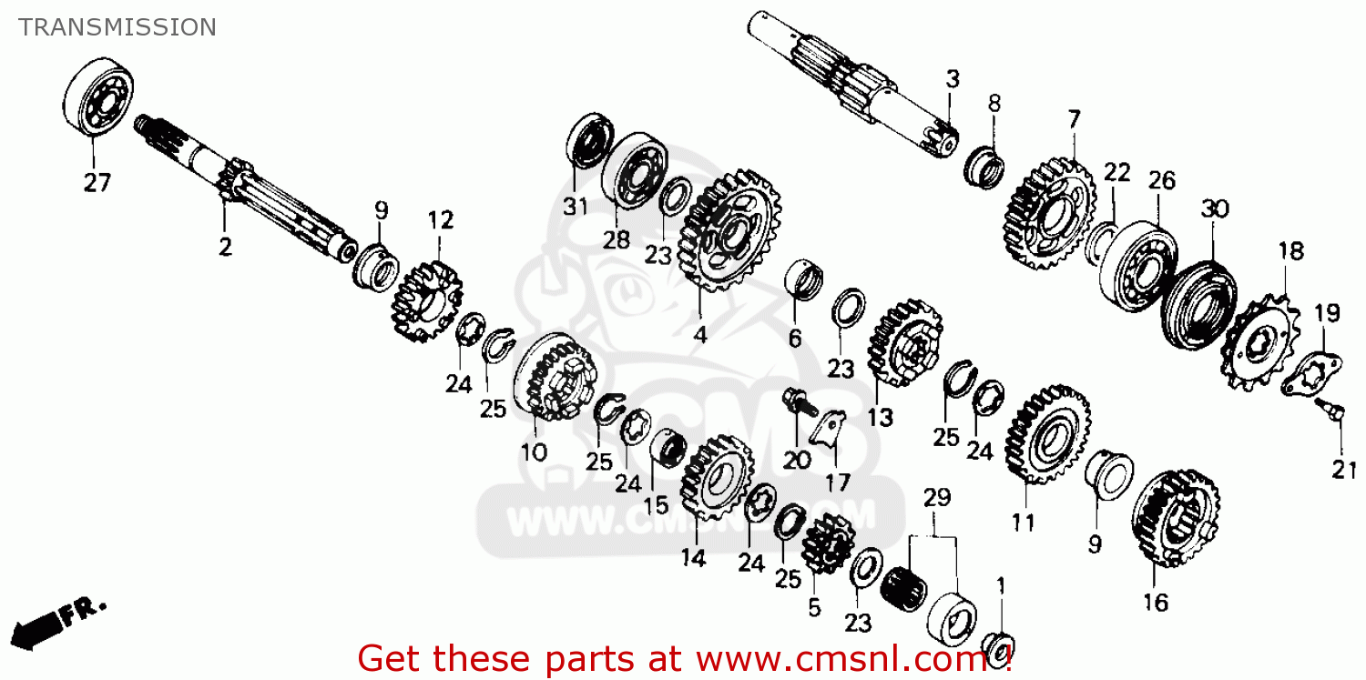 honda dominator wiring diagram