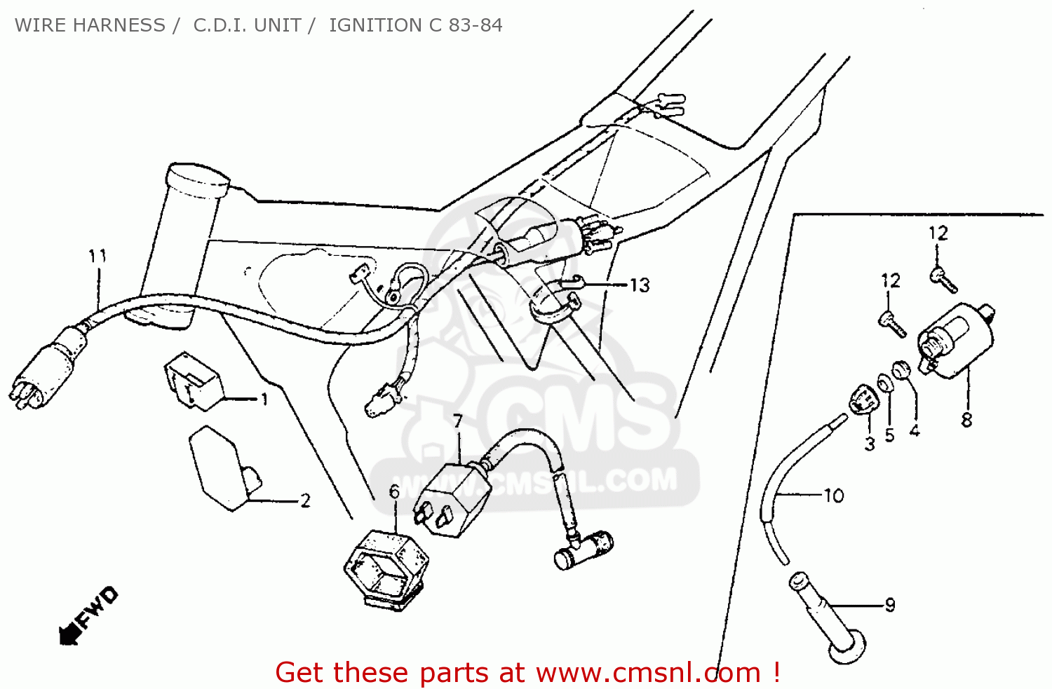 honda dominator wiring diagram