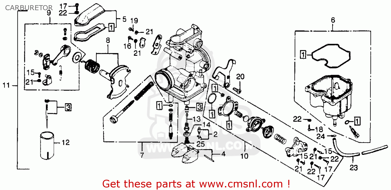 honda gc160 carburetor diagram