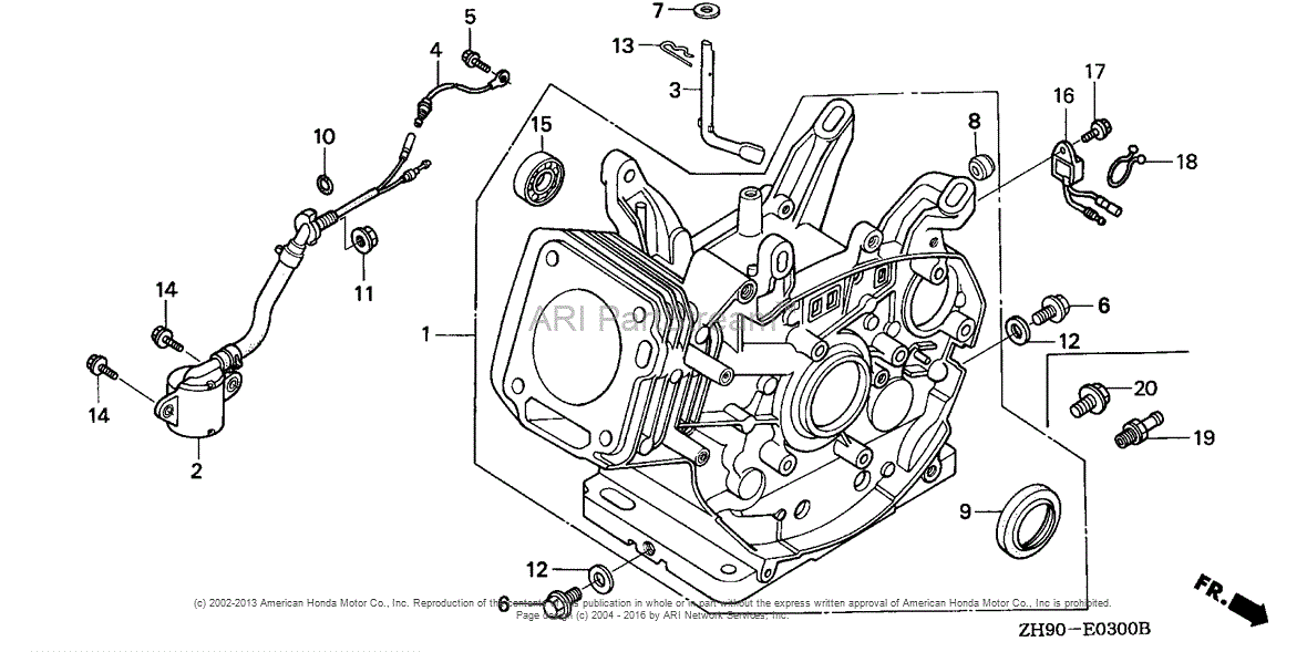 honda gx240 carburetor diagram