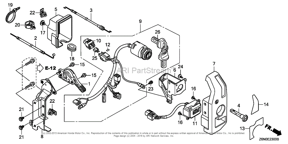 honda gx630 parts diagram