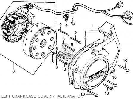 honda harmony 1011 parts diagram