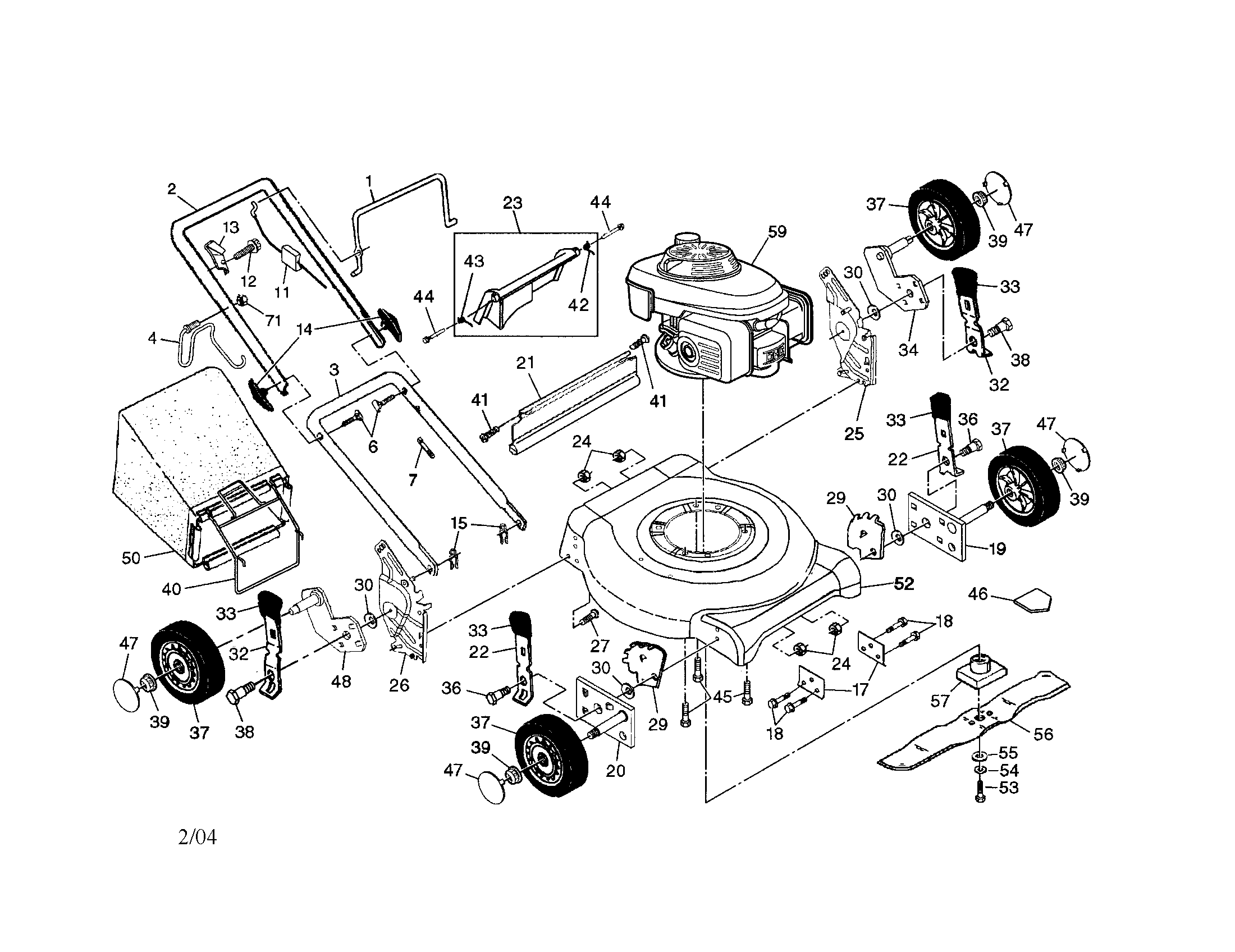 honda hrc216 parts diagram