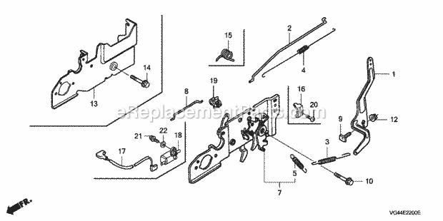 honda hrr2169vka parts diagram