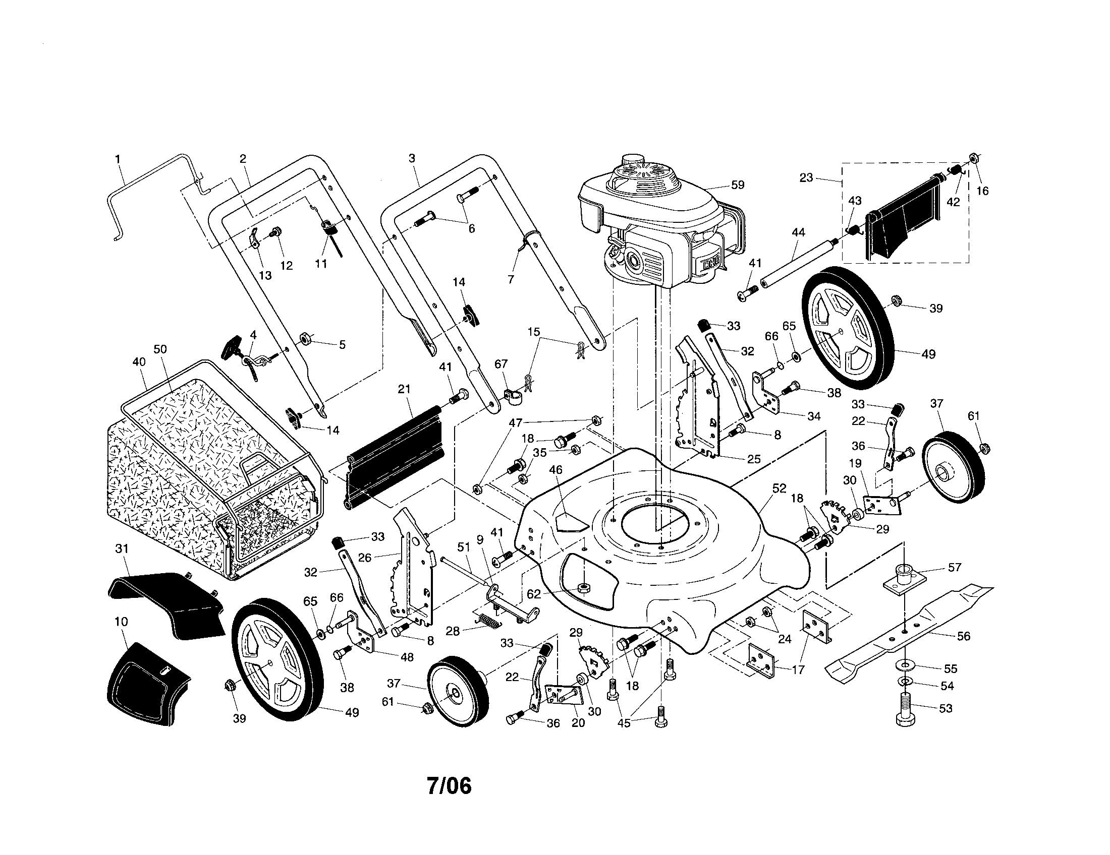 honda hrr216vka parts diagram