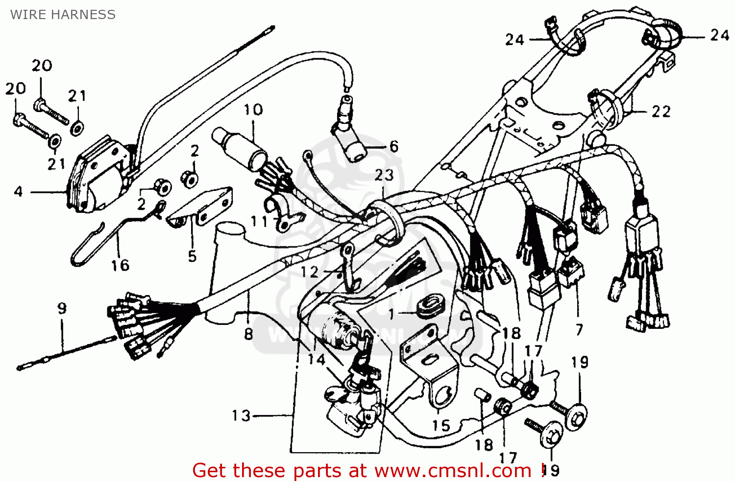 honda qr50 wiring diagram