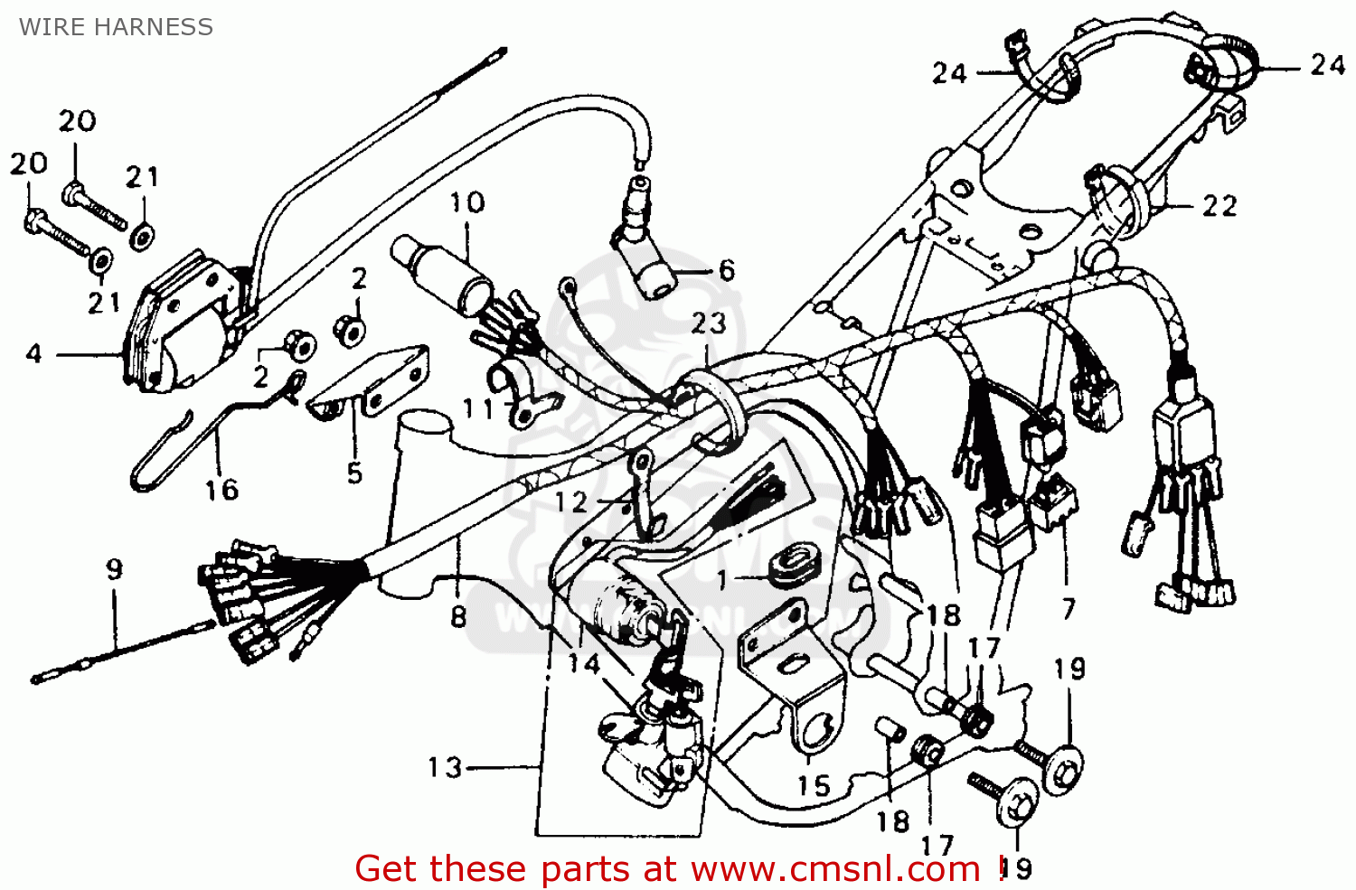 honda reflex scooter wiring diagram