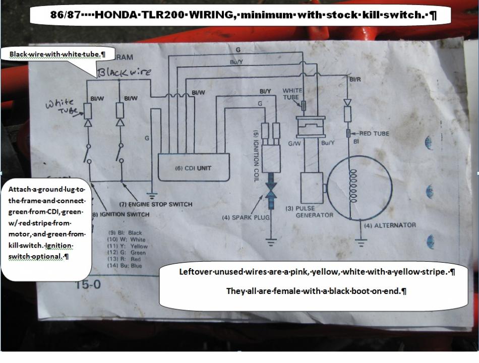 honda reflex scooter wiring diagram