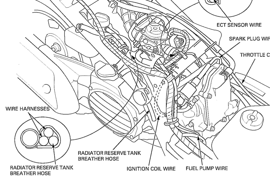 honda ruckus carburetor diagram