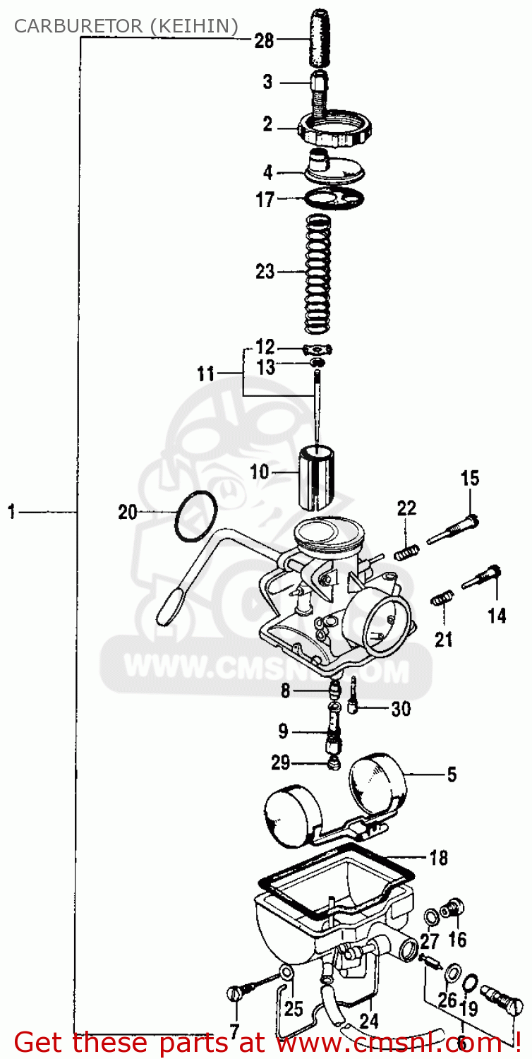 Honda Ruckus Carburetor Diagram