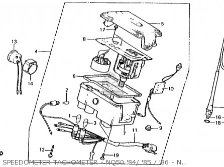 honda spree nq50 wiring diagram