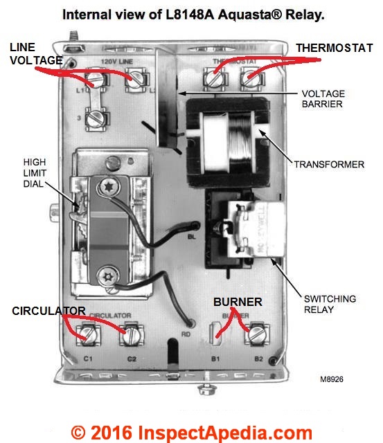 honeywell aquastat wiring diagram