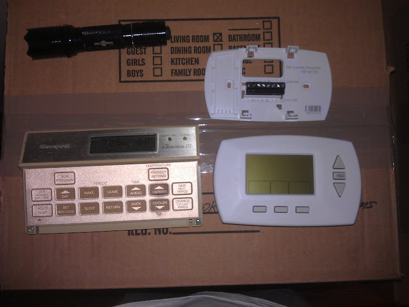 honeywell chronotherm iii wiring diagram