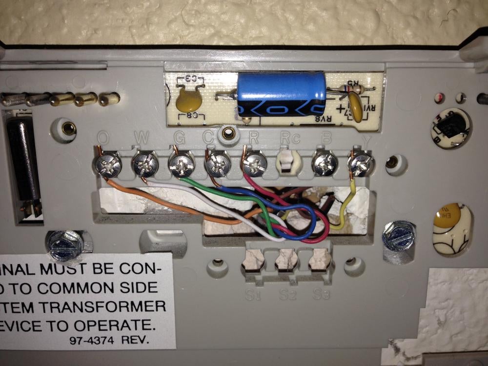 honeywell chronotherm iii wiring diagram