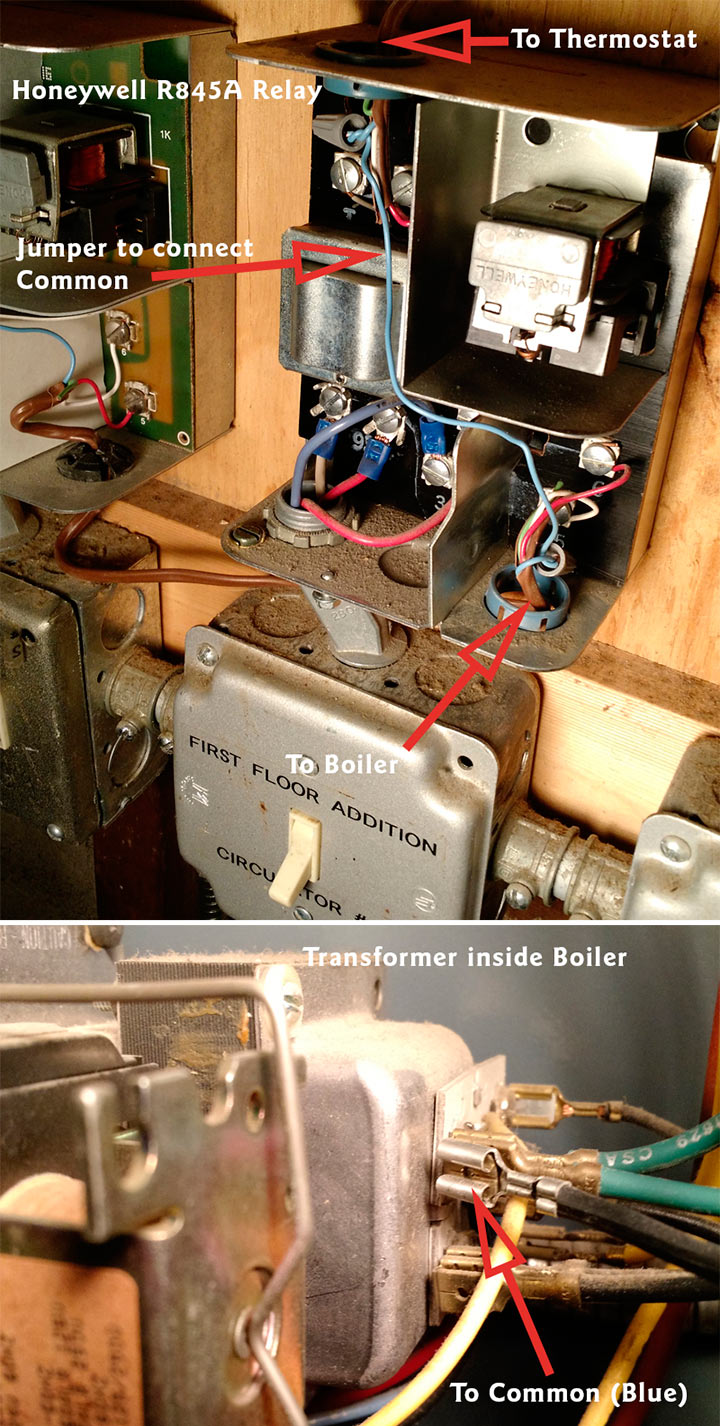 honeywell l8148a wiring diagram