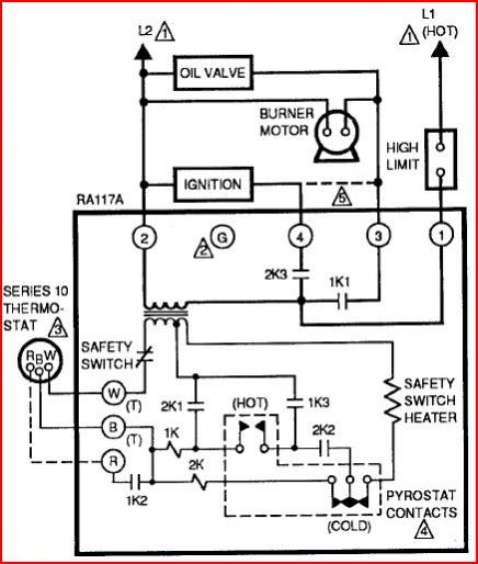 honeywell lr1620 thermostat wiring diagram