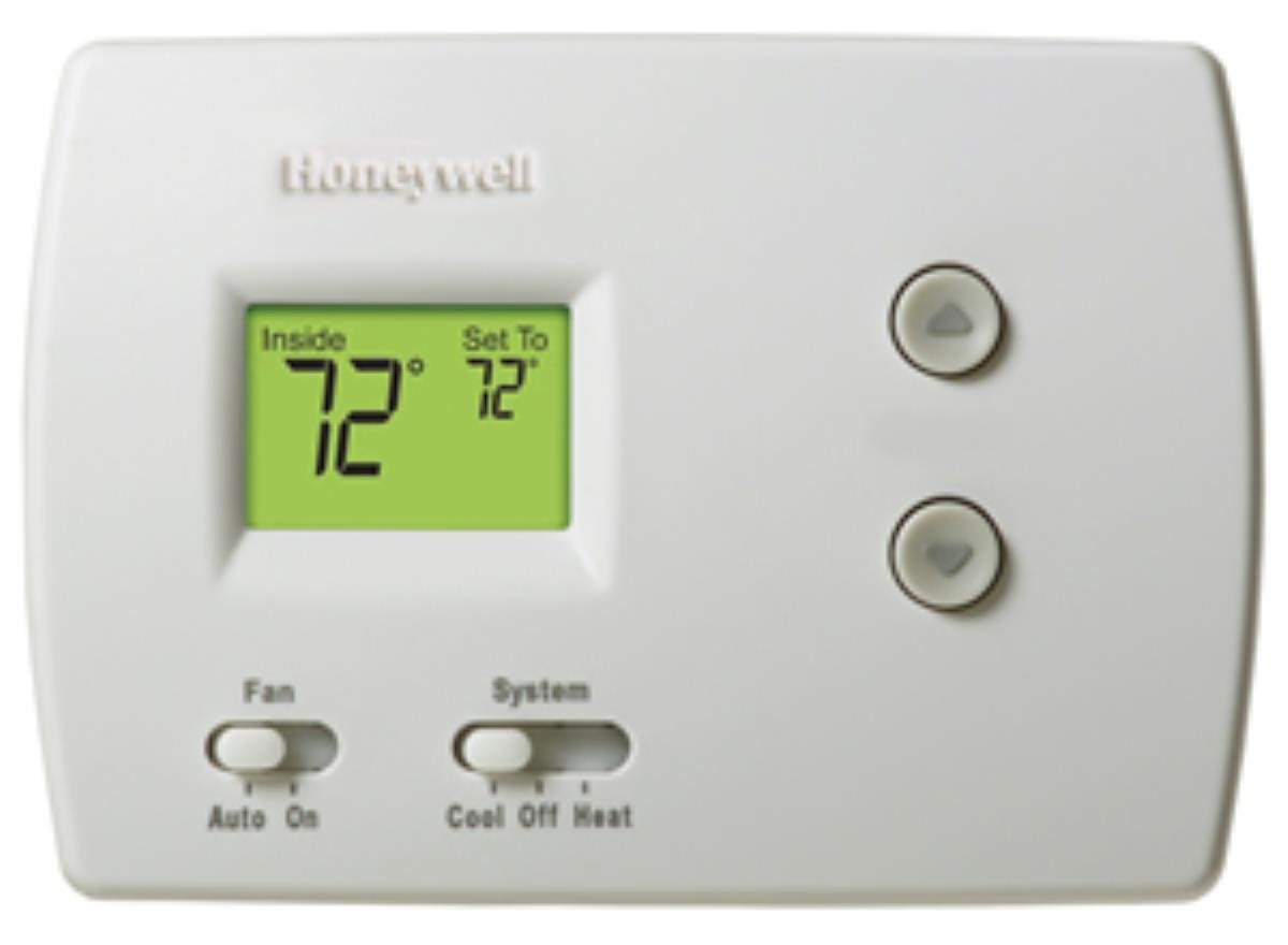 honeywell non programmable thermostat wiring diagram