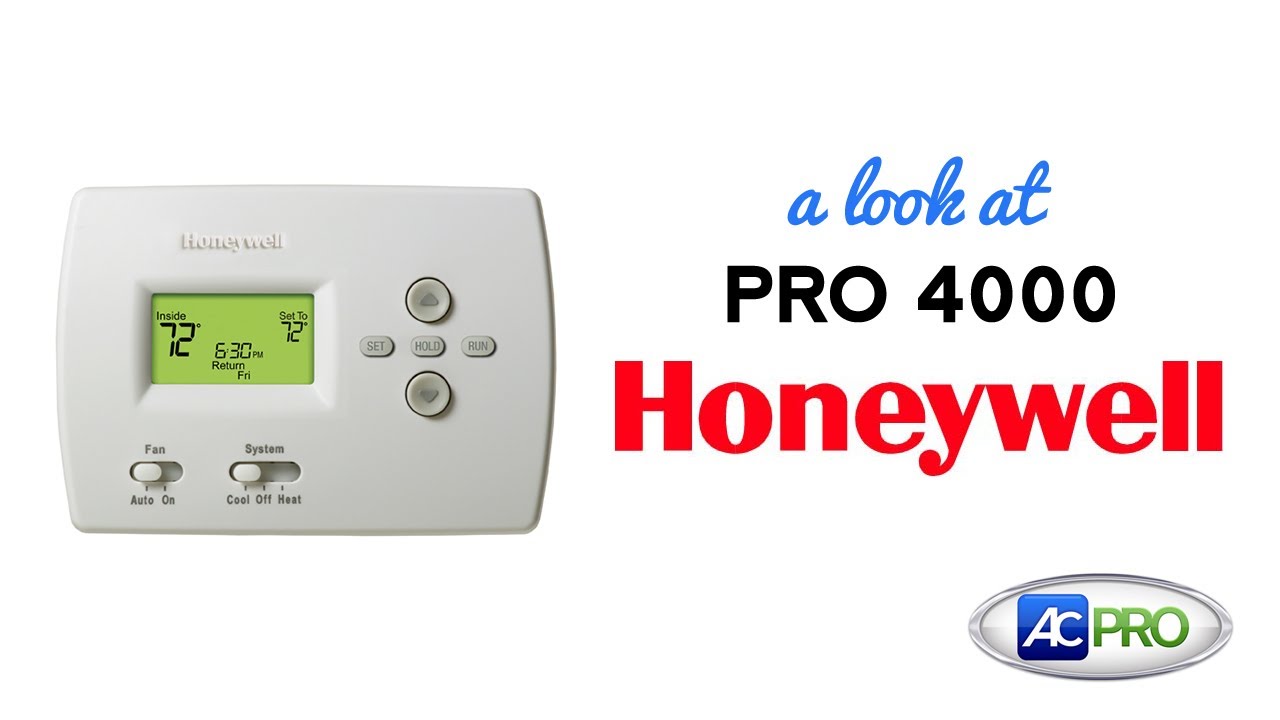 honeywell pro th4000 wiring diagram
